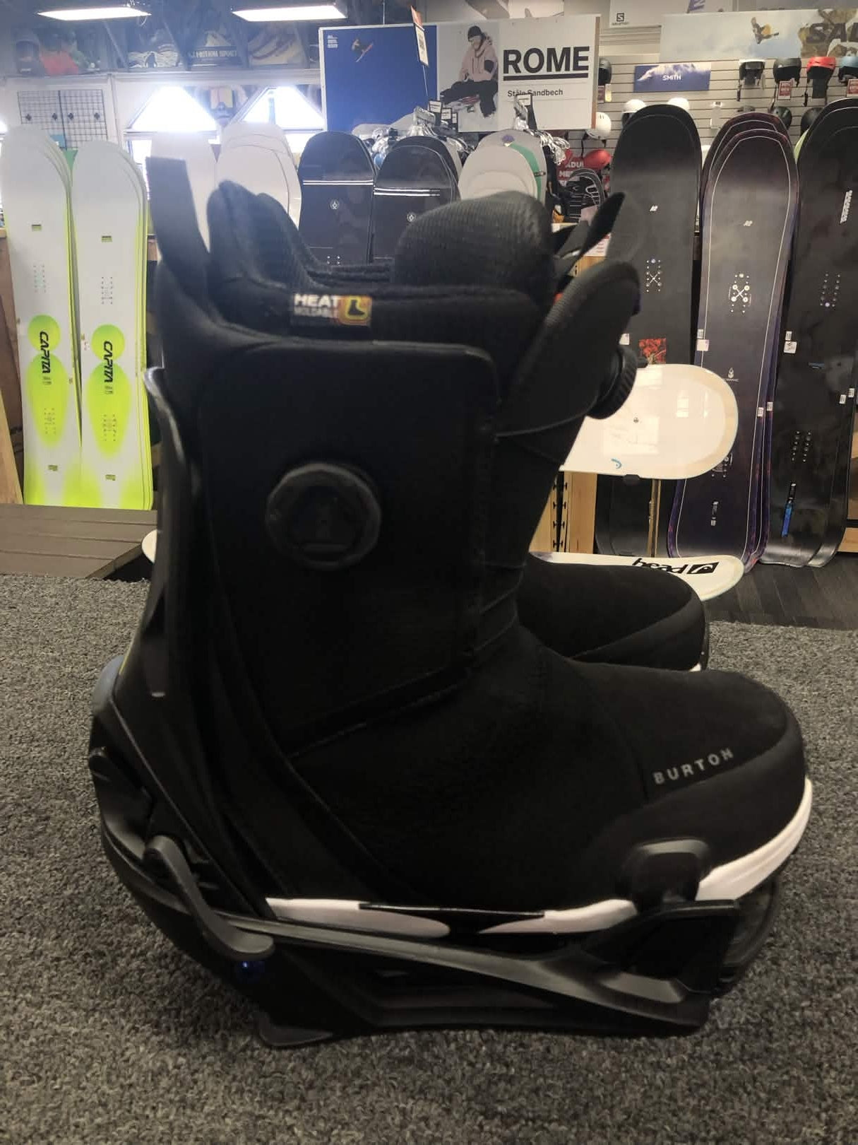 Used Burton Highshot X Step-on Snowboard Boot+Binding Mens 11.5