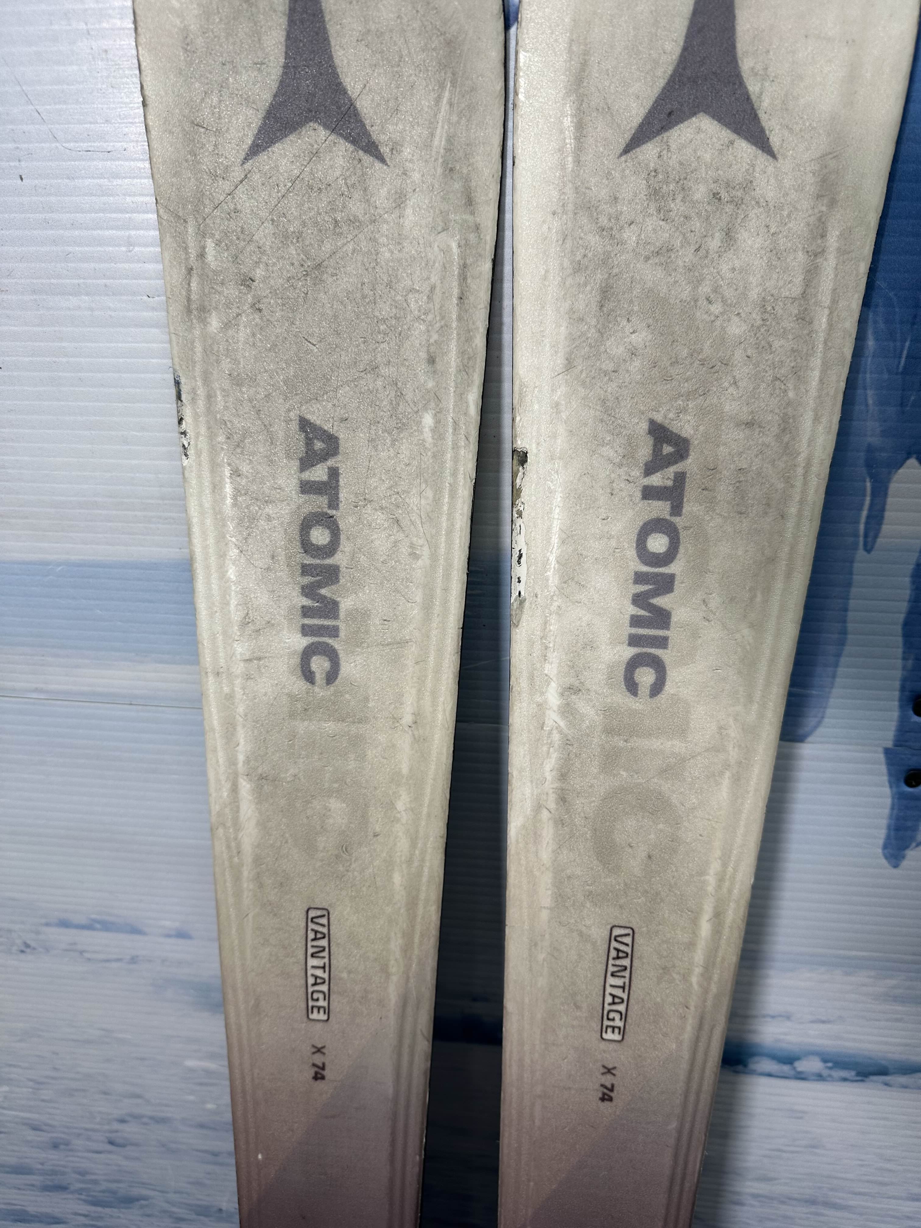 Used Atomic Vantage 158cm w/ Atomic Lithium 10 Bindings