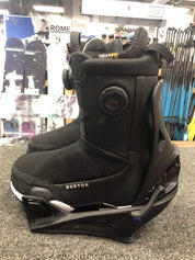Used Burton Highshot X Step-on Snowboard Boot+Binding Mens 9