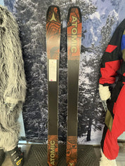 Atomic Bent Chetler 100 172cm Skis w/ ATOMIC NR Strive 13 GW ATO Demo Binding - New 2027