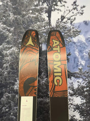 Atomic Bent Chetler 100 172cm Skis w/ ATOMIC NR Strive 13 GW ATO Demo Binding - New 2027