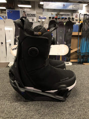 Used Burton Waverange X Step-on Snowboard Boot+Binding Mens 11.5 Wide