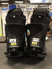 Used Burton Waverange X Step-on Snowboard Boot+Binding Mens 11.5 Wide