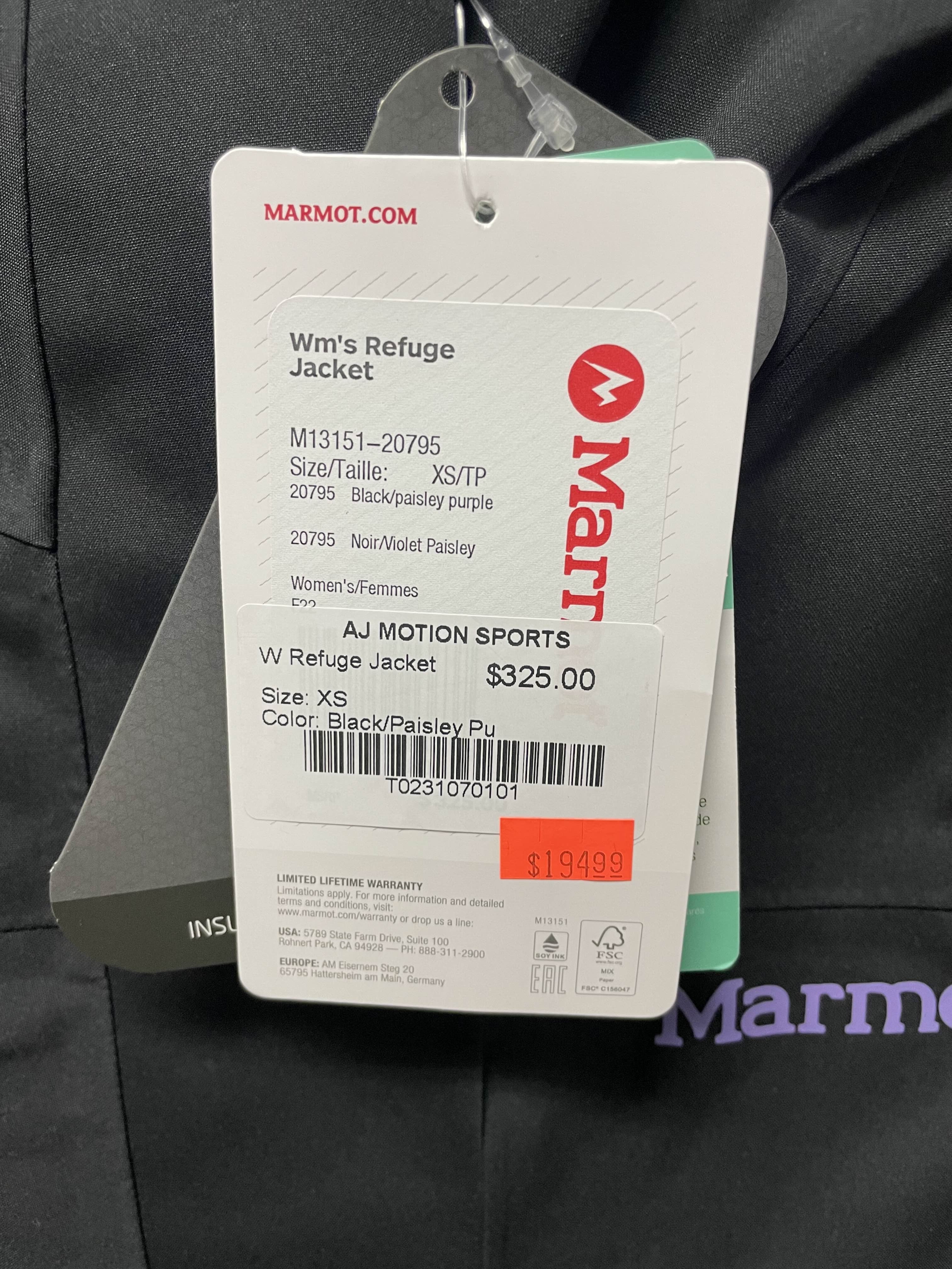 Marmot Refuge Jacket Women XS