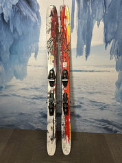 Used Atomic Bent Chetler 110 180cm Skis w/ Atomic Strive 13 Demo Bindings