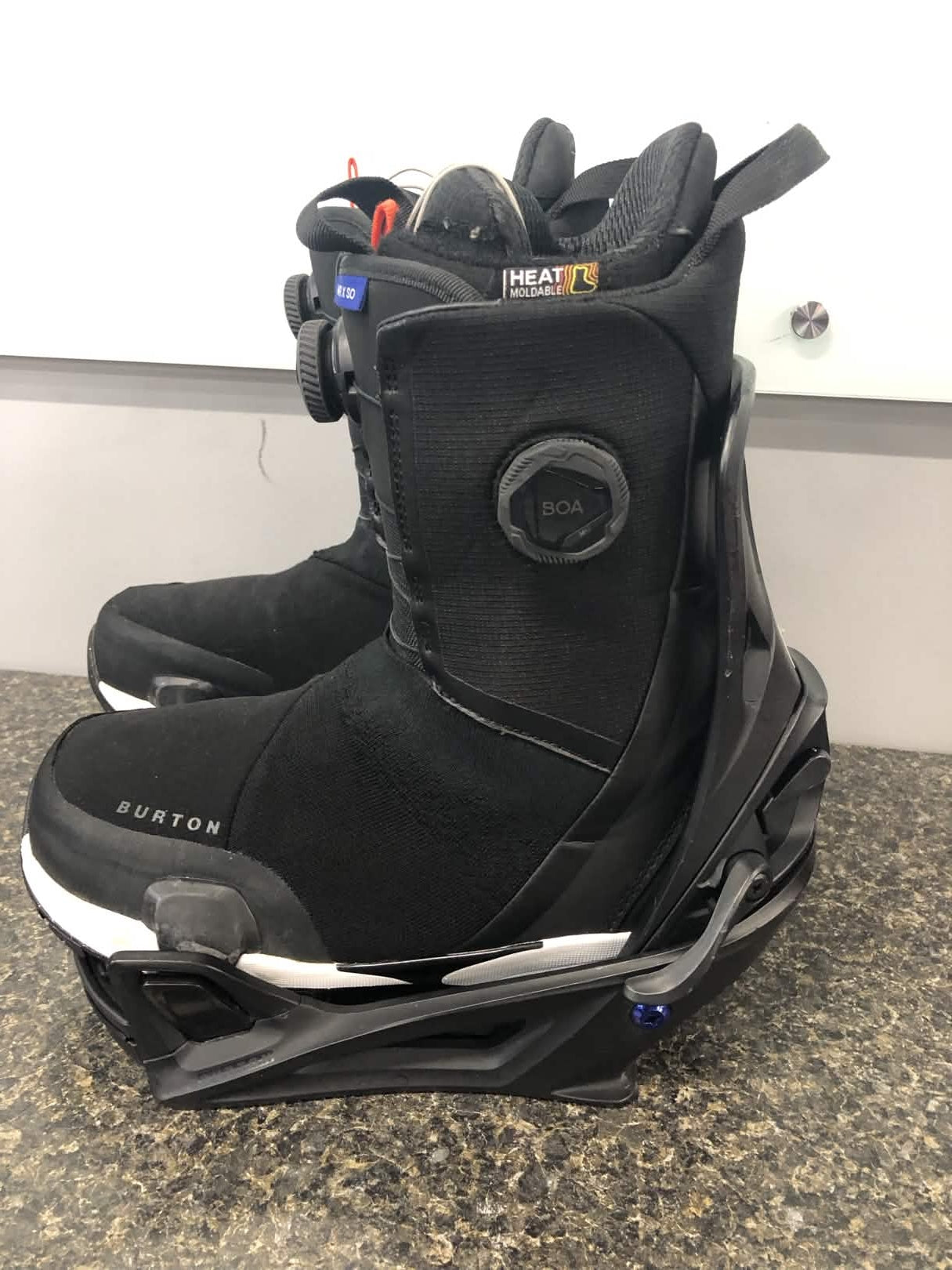 Used Burton Waverange X Step-on Snowboard Boot & Binding Mens 9(25/26)