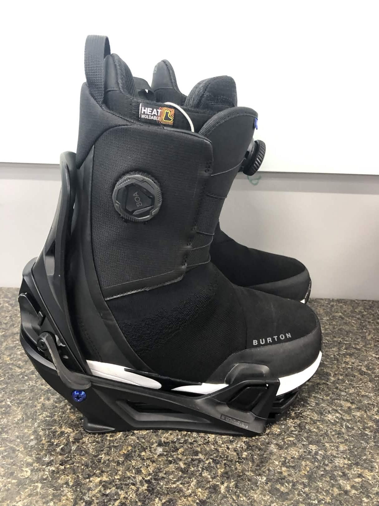 Used Burton Waverange X Step-on Snowboard Boot+Binding Mens 10(25/26)