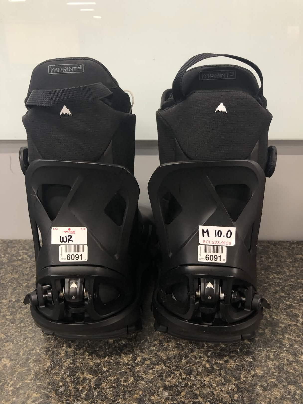 Used Burton Waverange X Step-on Snowboard Boot+Binding Mens 10(25/26)