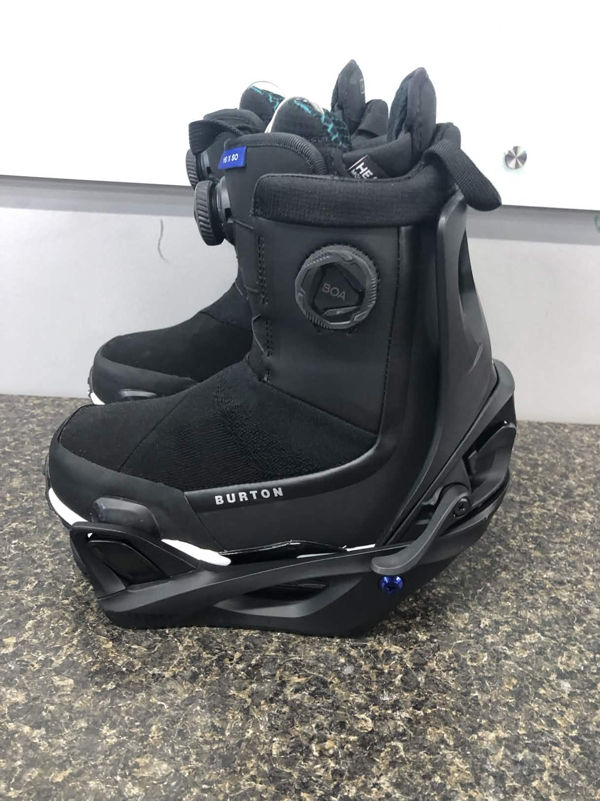 Used Burton Highshot X Step-on Snowboard Boot+Binding Womens 6.5(25/26)