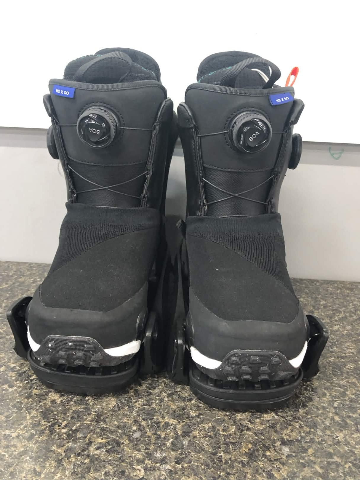 Used Burton Highshot X Step-on Snowboard Boot+Binding Womens 7(25/26)