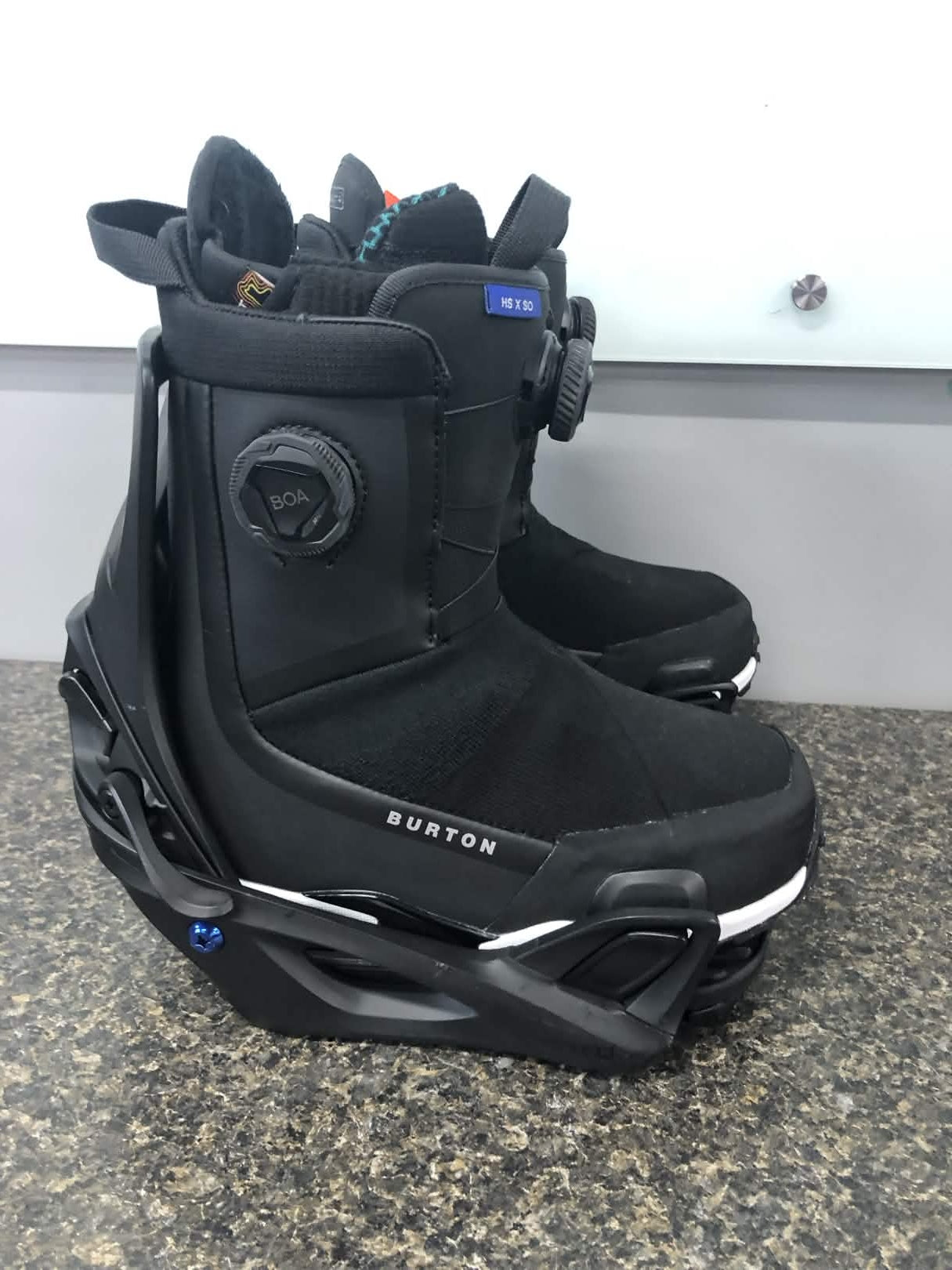 Used Burton Highshot X Step-on Snowboard Boot+Binding Womens 7(25/26)