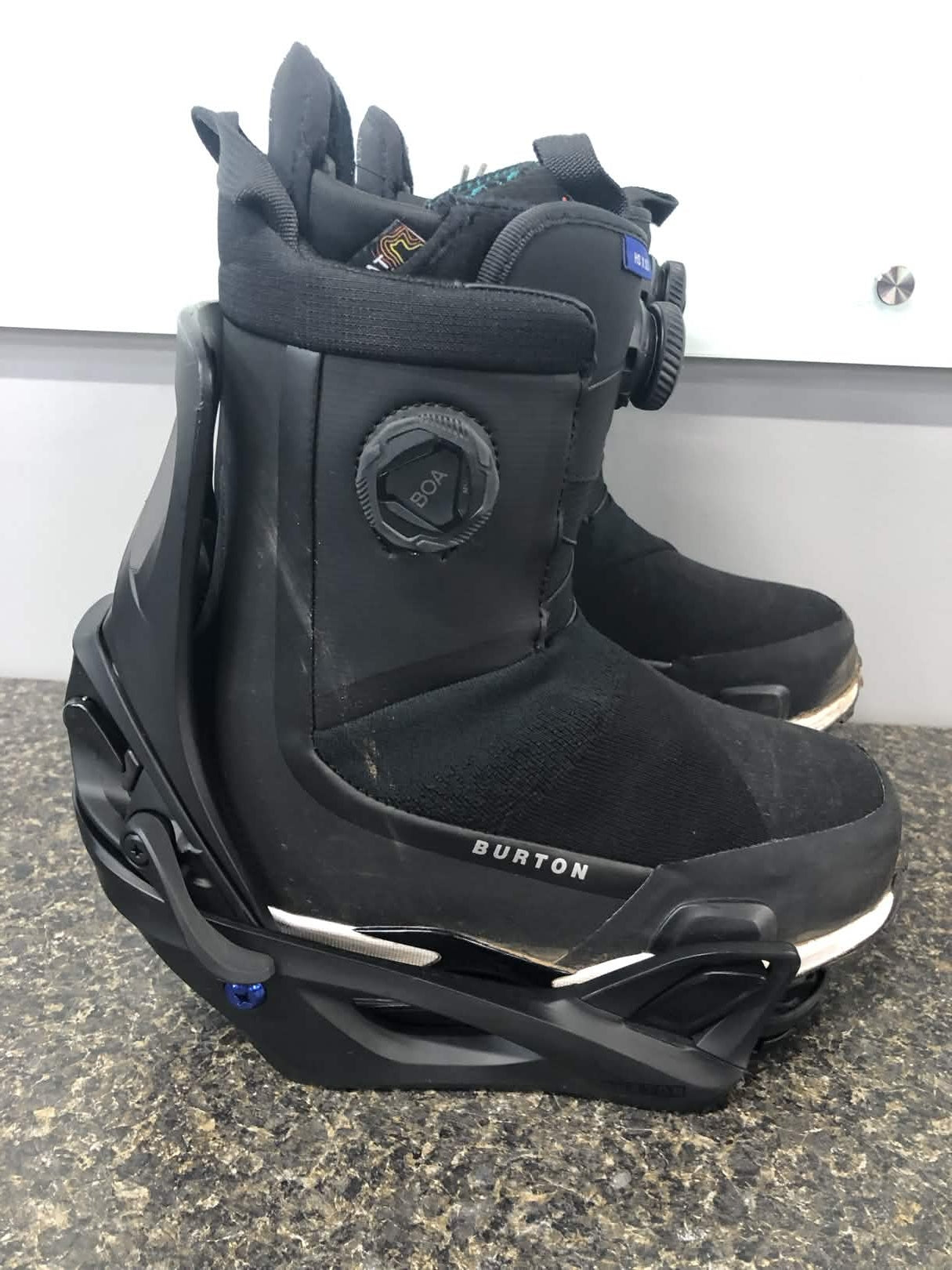 Used Burton Highshot X Step-on Snowboard Boot+Binding Womens 8.5(25/26)