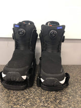 Used Burton Waverange X Step-on Snowboard Boot+Binding Womens 9(25/26)