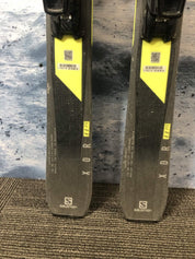 Used Salomon XDR 80ST C 160cm Skis w/ Salomon E Z12 GW Binding