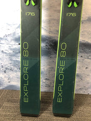 Used Elan Explore 80 176Cm Skis w/ Elan EL 10 GW
