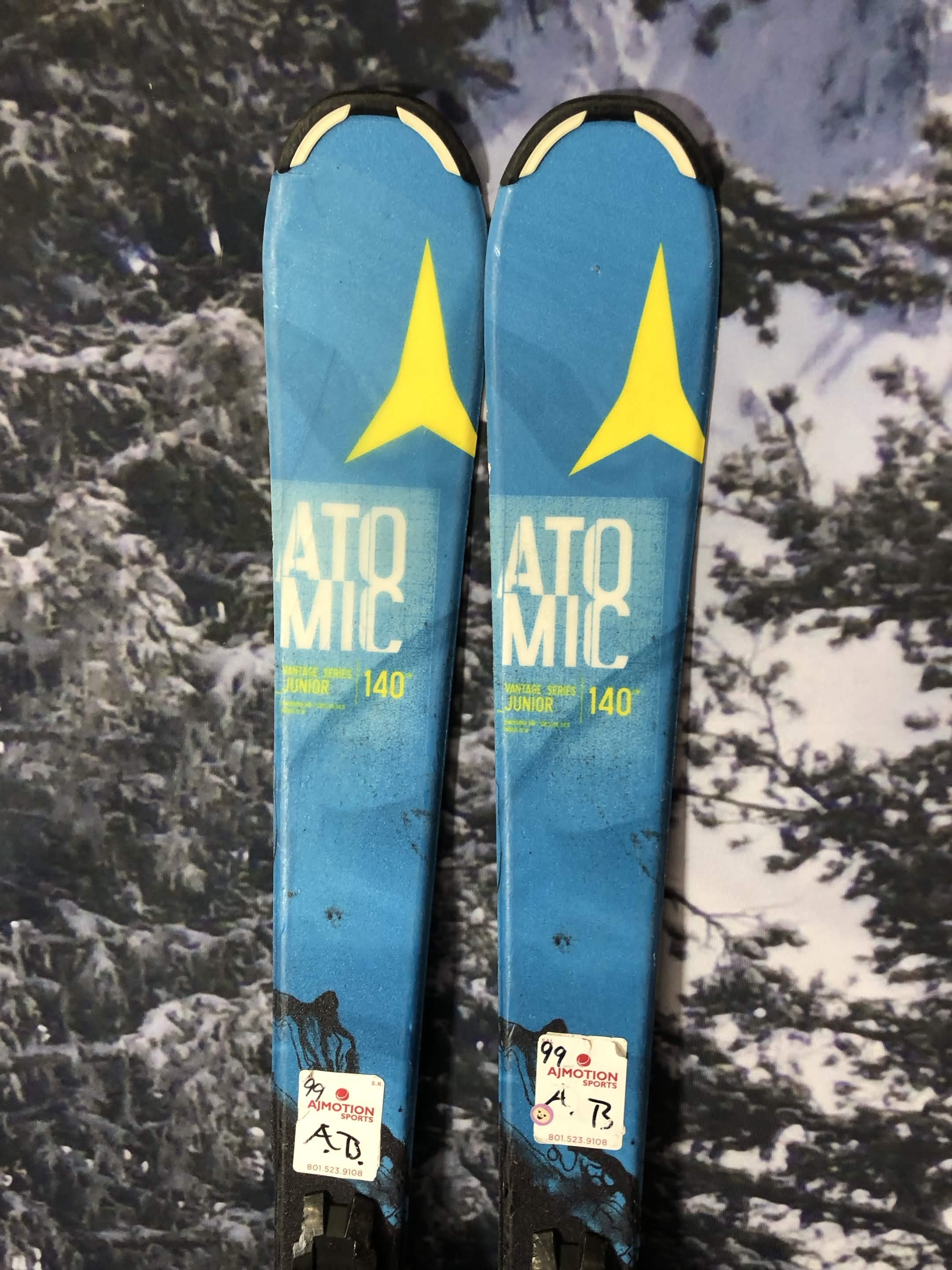 Used Atomic Vantage Jr Kids Ski - 140CM