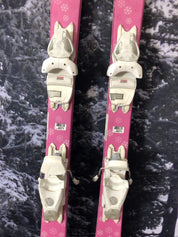 Elan Lil Snow 140cm Jr Skis w/ Elan El 7.5 Demo Binding