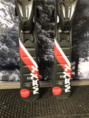 Used Elan Maxx 120cm Jr Kids Skis w/ Elan El 4.5 AC Binding