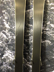 Used Elan Maxx 120cm Jr Kids Skis w/ Elan El 4.5 AC Binding