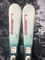 Used Elan Starr JR 120cm Jr Kids Skis w/ Elan El 4.5 Binding