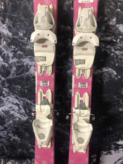 Elan Lil Snow 120cm Jr Skis w/ Elan El 4.5 Demo Binding
