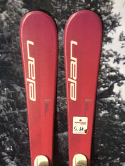 Elan Lil Magic 120cm Jr Skis w/ Elan El 4.5 Demo Binding