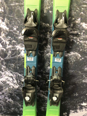 Used Elan Jett 120cm Jr Skis w/ Elan EL 4.5 AC Demo Binding