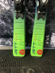Used Elan Jett 120cm Jr Skis w/ Elan EL 4.5 AC Demo Binding