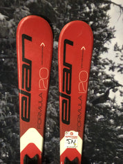 Used Elan Formula 120cm Jr Skis w/ Elan El 4.5 Demo Binding