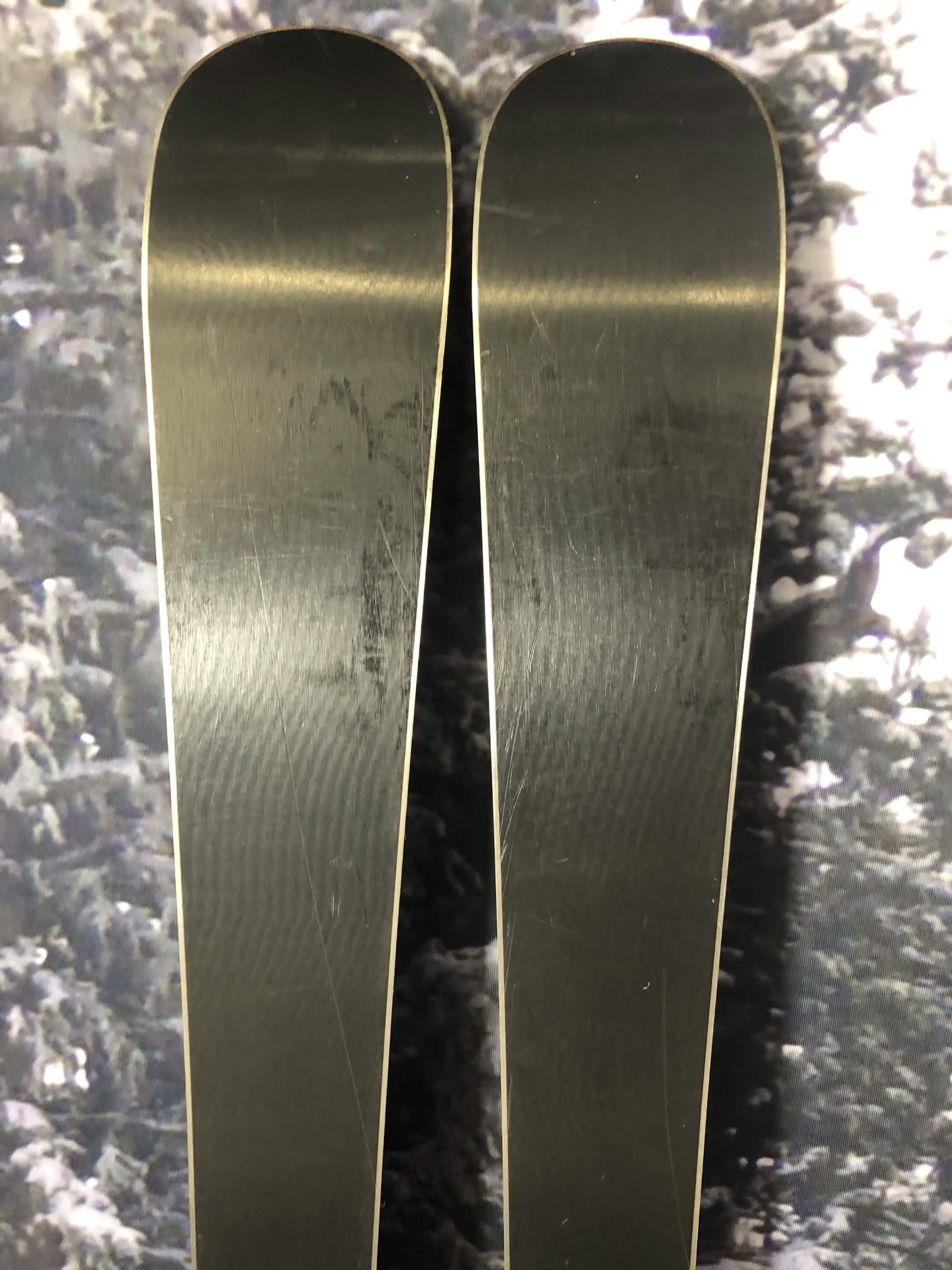 Used Elan Formula 120cm Jr Skis w/ Elan El 4.5 Demo Binding