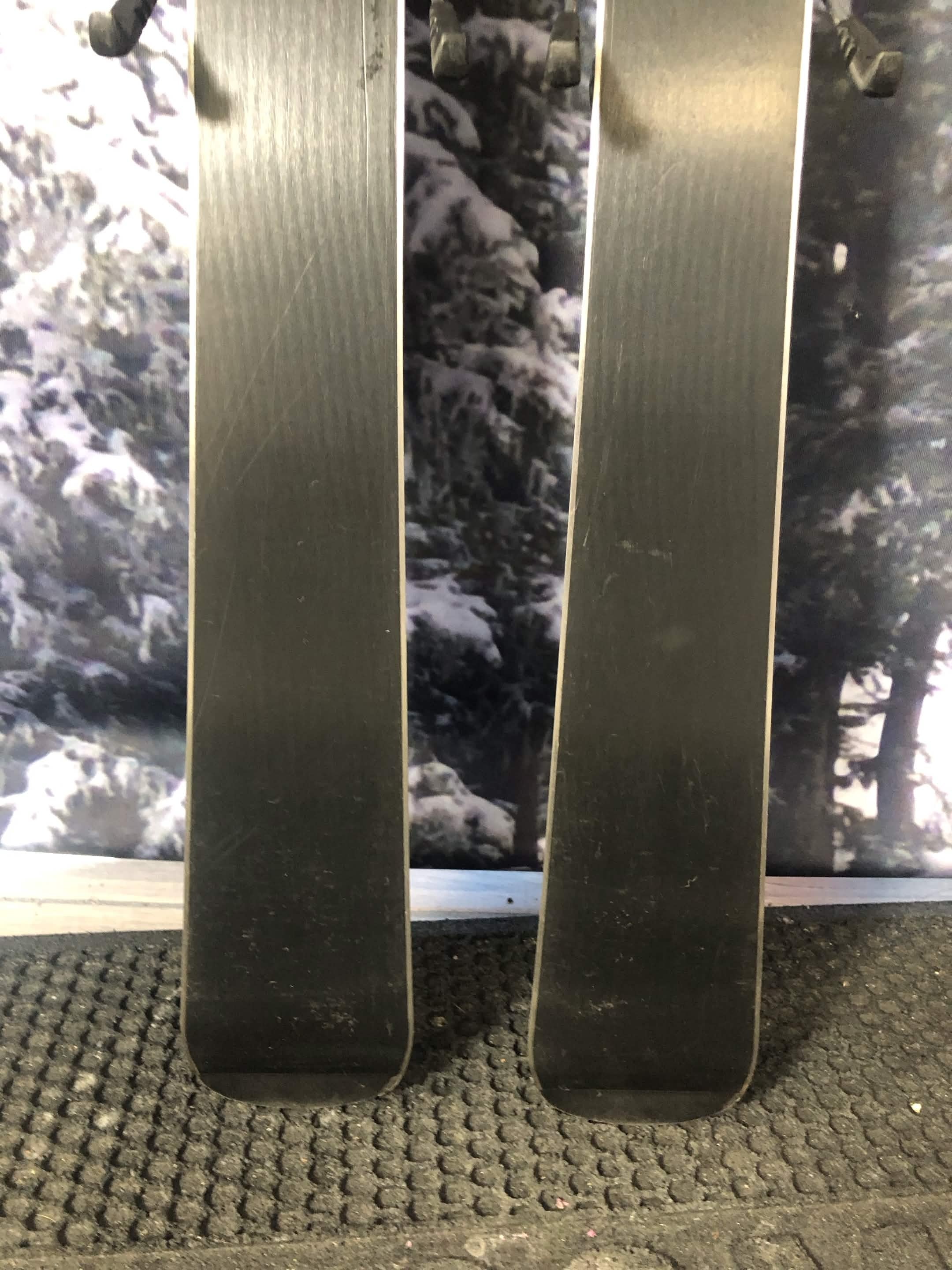 Used Elan Formula 120cm Jr Skis w/ Elan El 4.5 Demo Binding