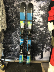 Used Elan Pinball 130cm Jr Skis w/ Elan EL 7.5 AC Demo Binding