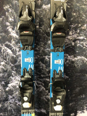 Used Elan Pinball 130cm Jr Skis w/ Elan EL 7.5 AC Demo Binding