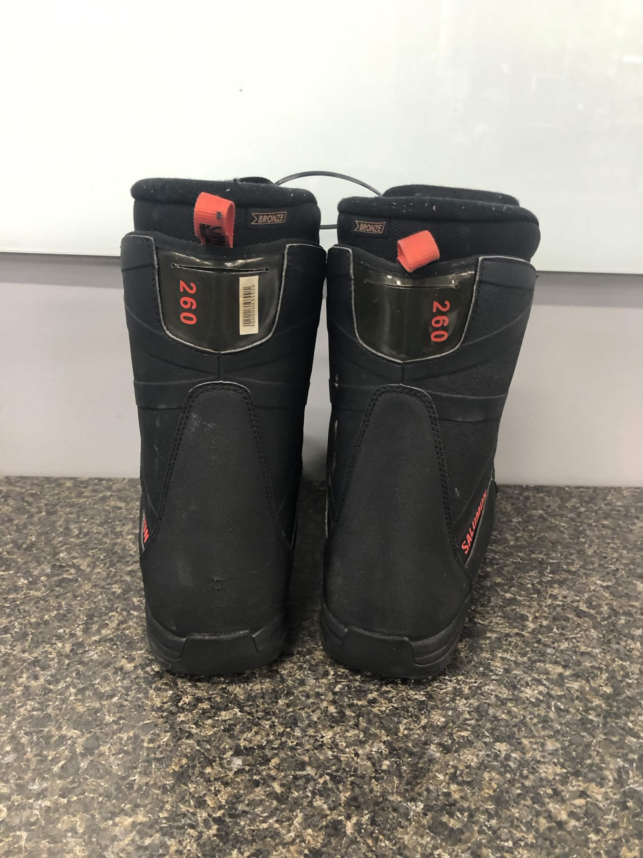 Used Salomon Faction Boa Snowboard Boots - 26.0