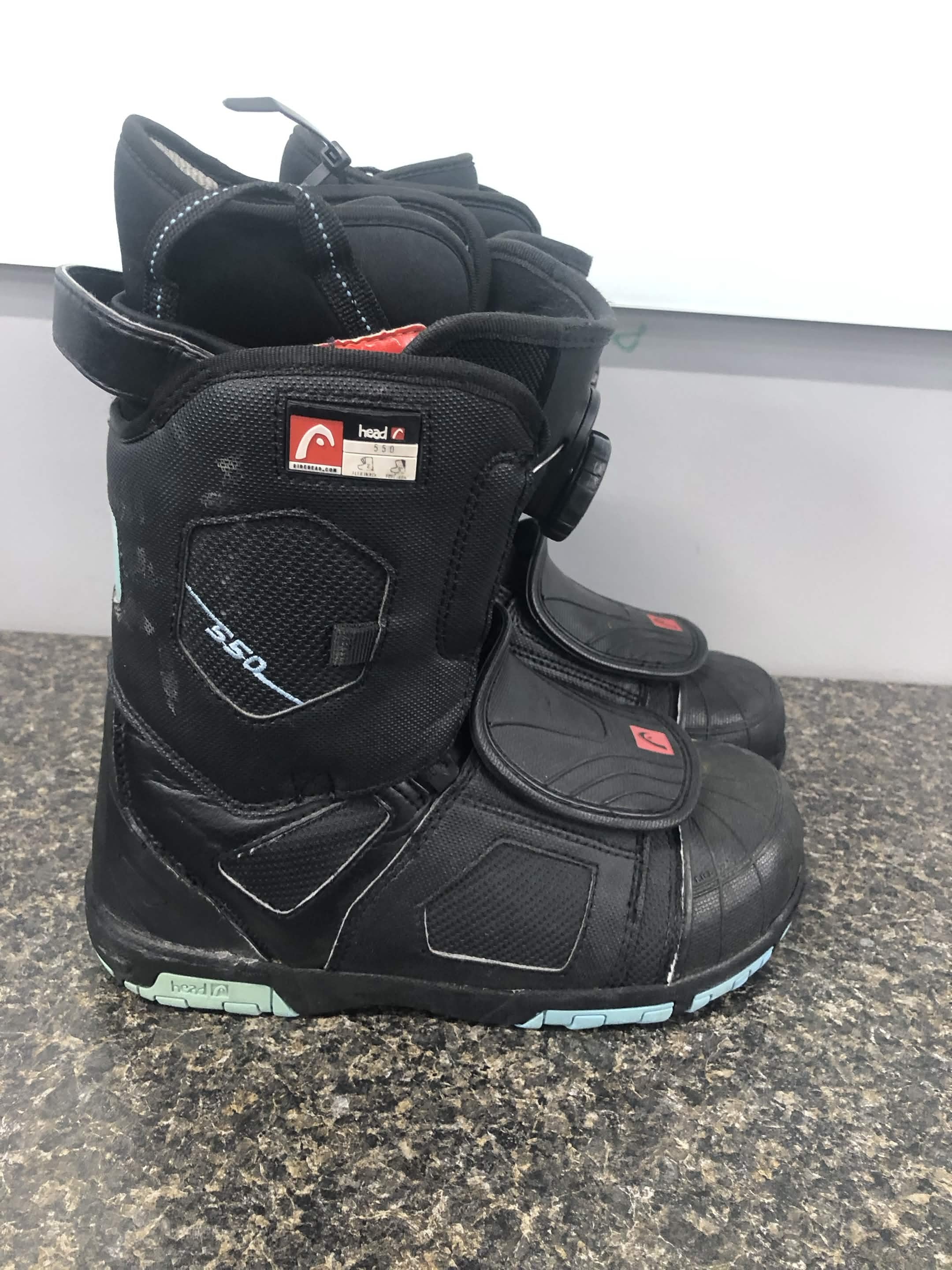 Used Head 550 4D Boa Snowboard Boots- 24.5