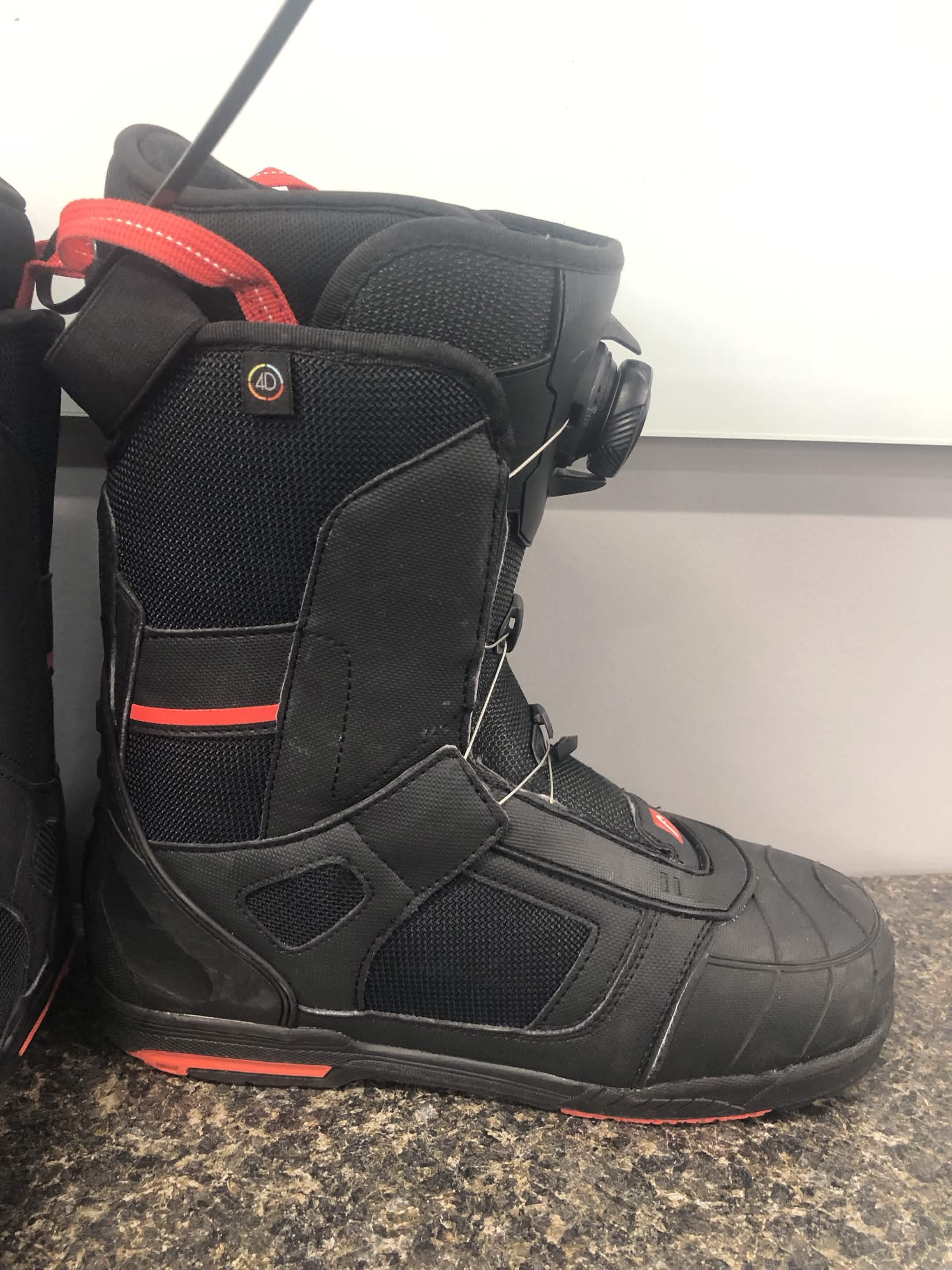 Used Head 500 4D Boa Snowboard Boots- 25.5