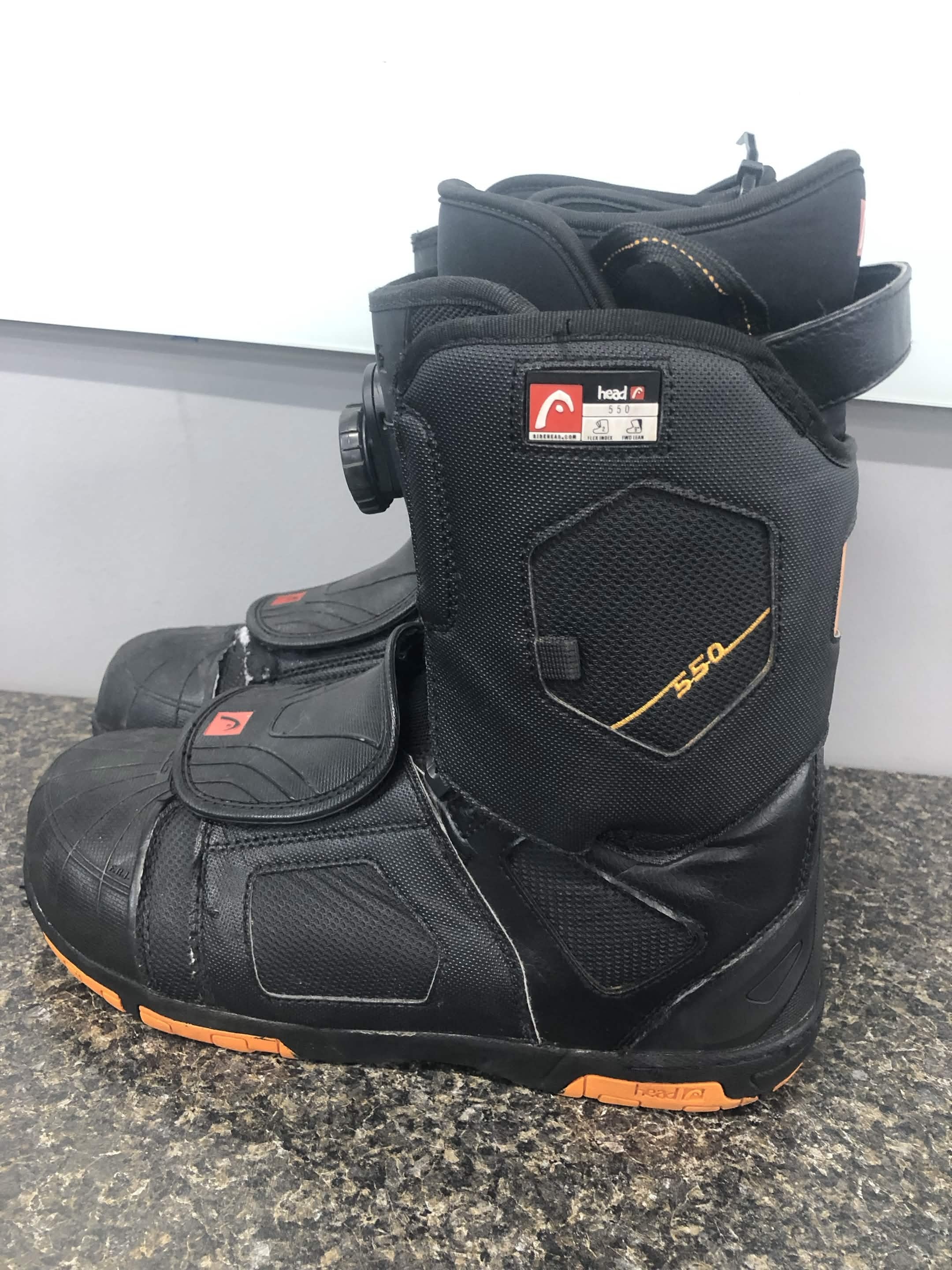 Used Head 550 4D Boa Snowboard Boots- 28.5