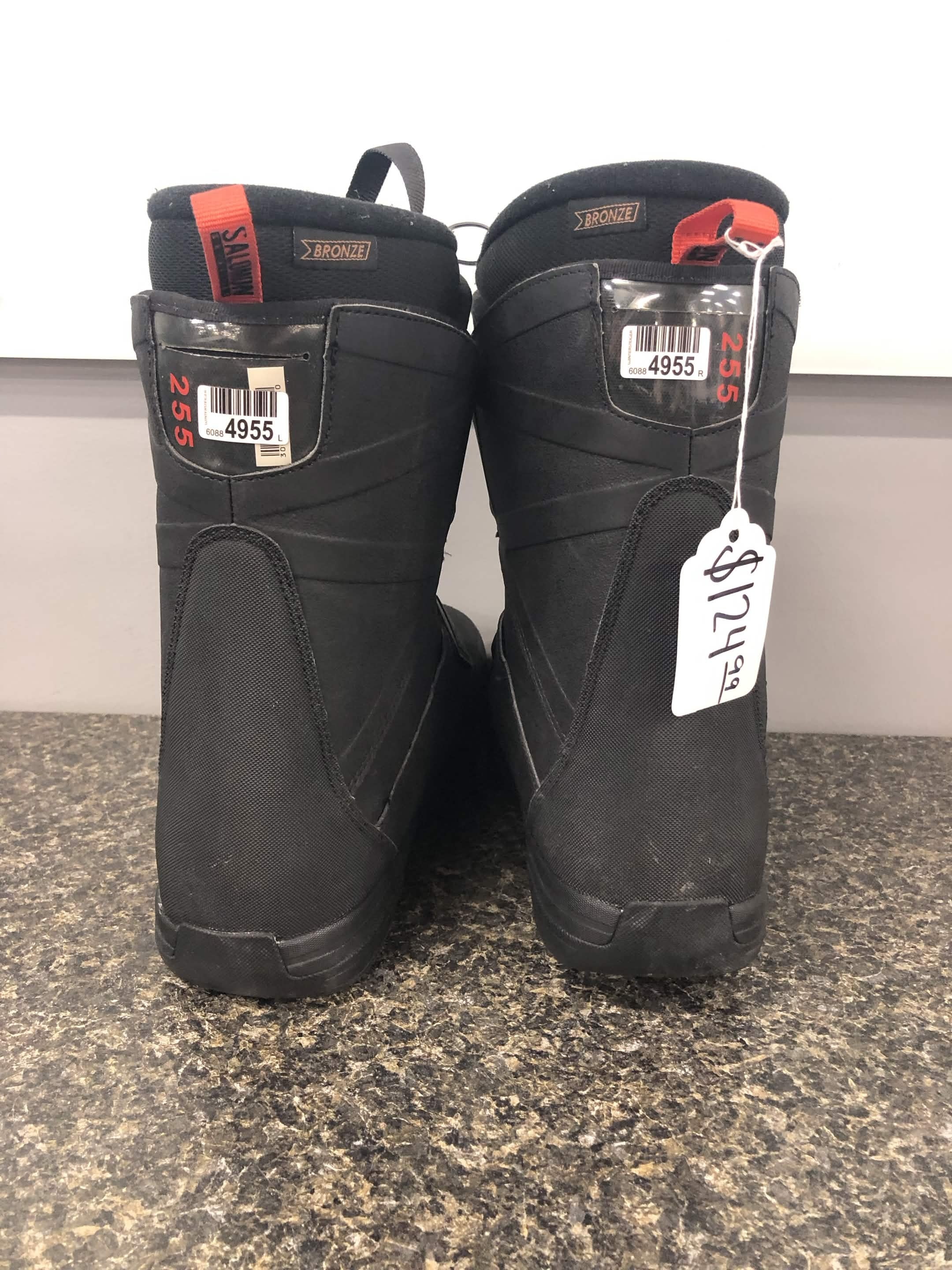 Used Salomon Faction Boa Snowboard Boots - 25.5