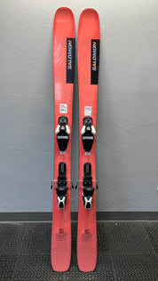 Used Salomon QST Stella 106 157cm w/ Salomon Strive 11 Adjustable Bindings