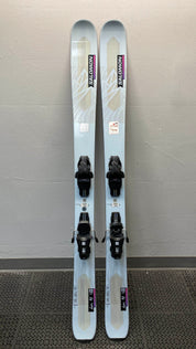 Used Salomon QST Lux 92 146cm w/ Tyrolia JRS 7.5 Adjustable Bindings