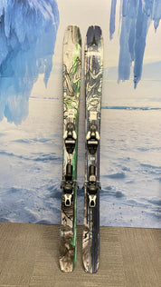 Used Atomic Bent Chetler 164cm Skis w/ Atomic Strive 11 Adjustable Bindings