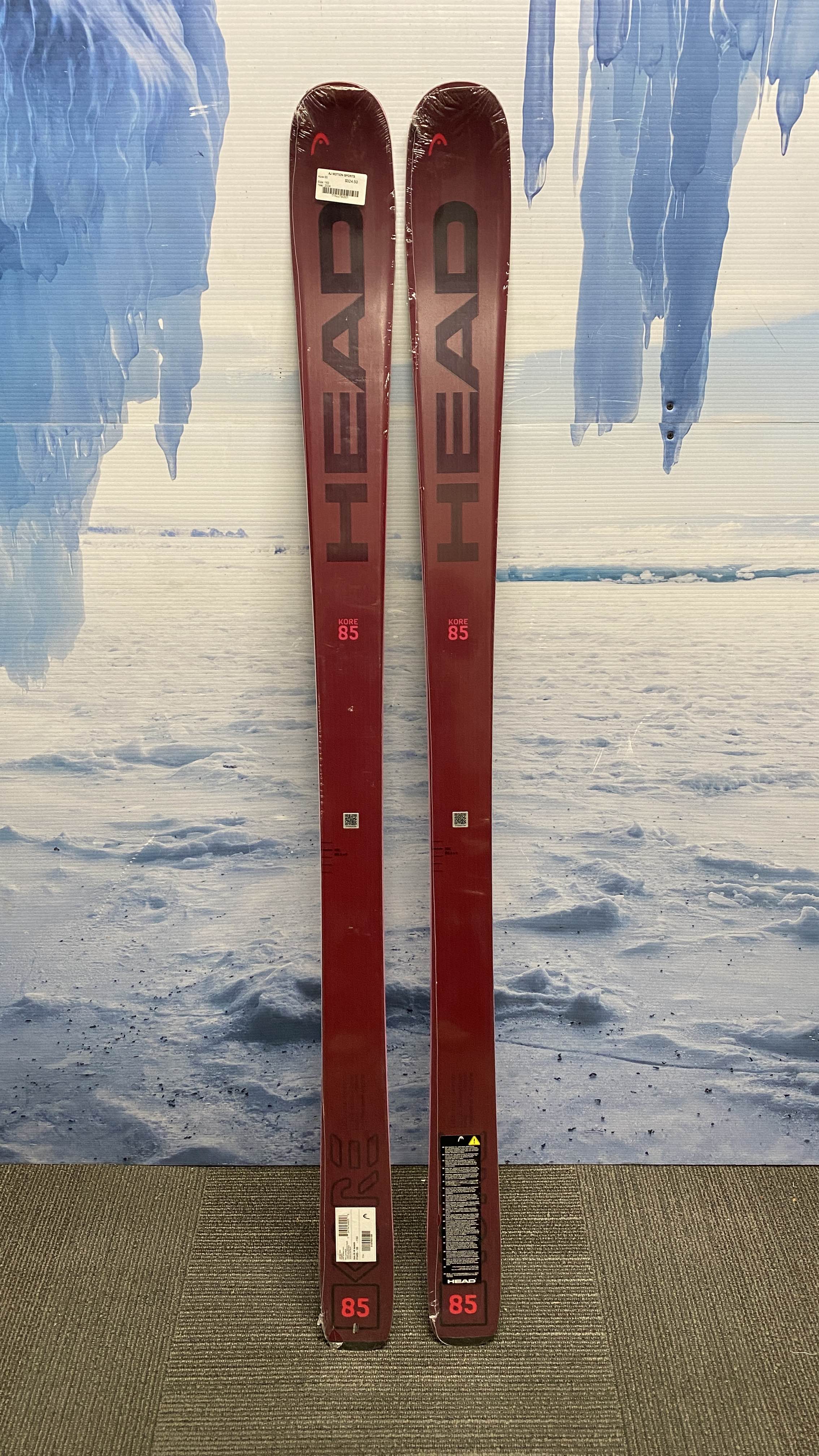 New 2024 Head Kore 85 W Women's Flat Skis 163cm