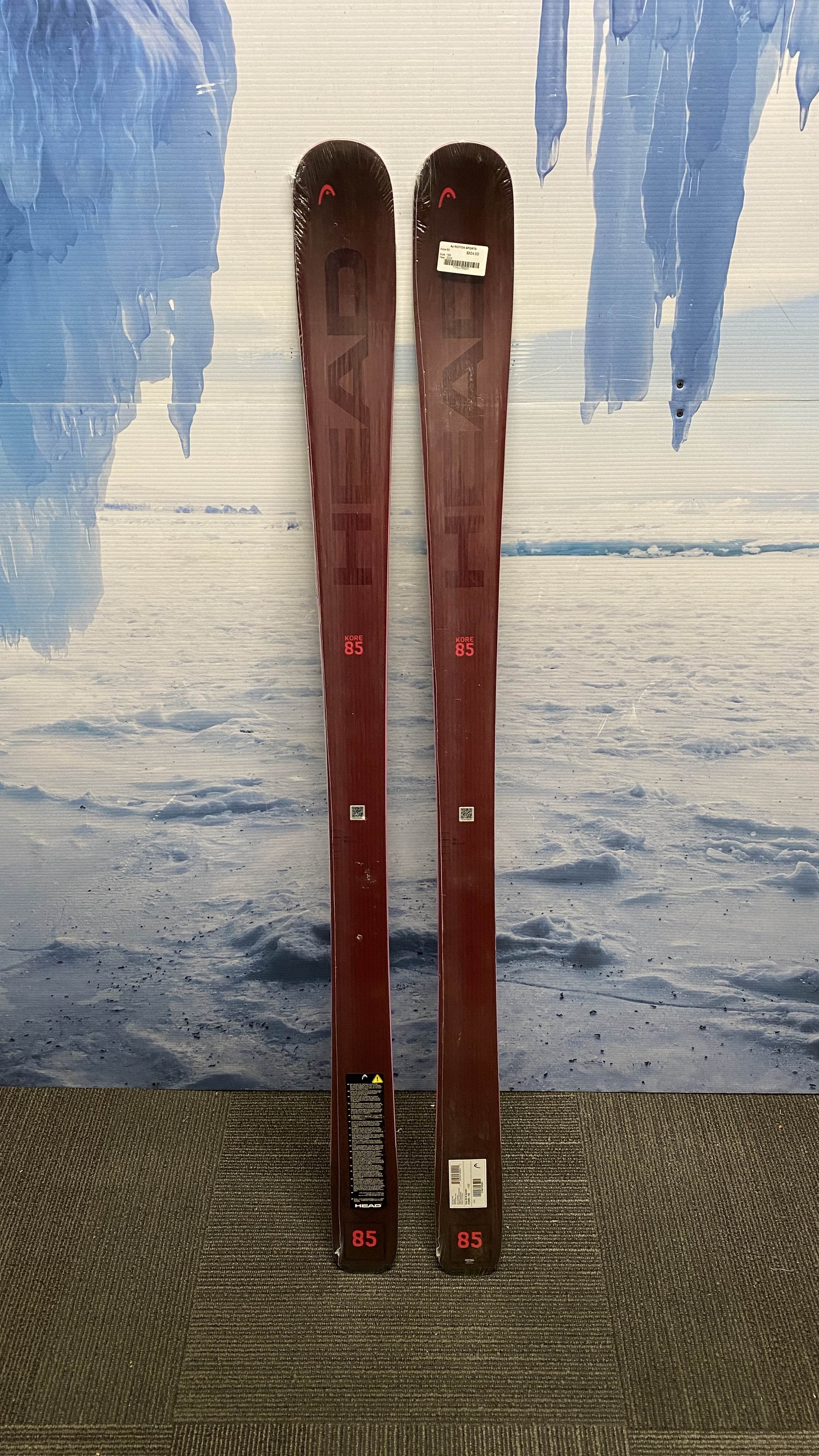 New 2024 Head Kore 85 W Women's Flat Skis 156cm