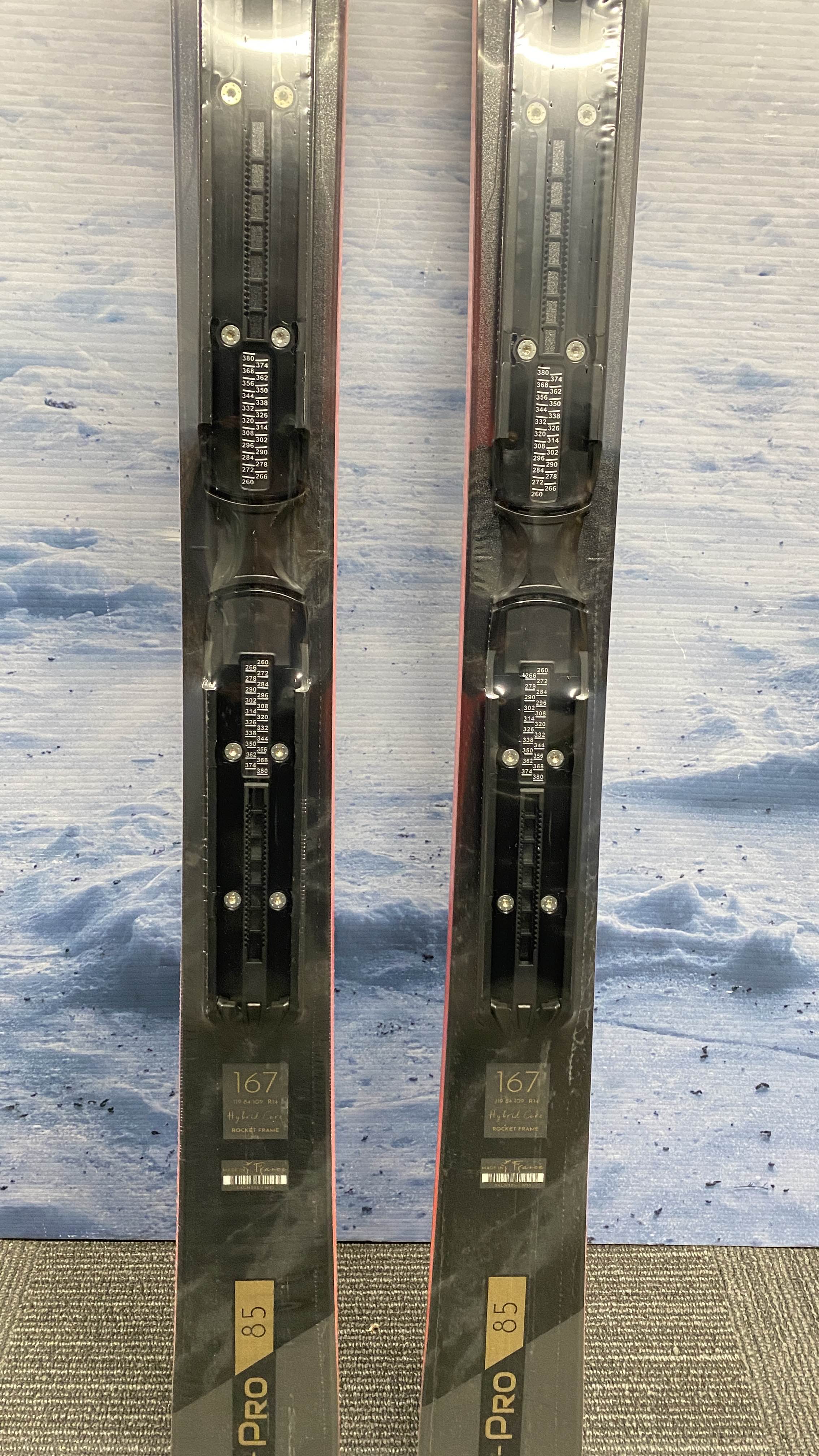 New Dynastar M-Pro 85 Skis 167cm + XP 11 Bindings 2024