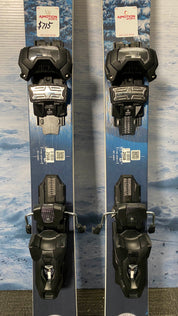 Used Nordica Santa Ana 93 158cm w/ Tyrolia Attack 11 Adjustable Bindings