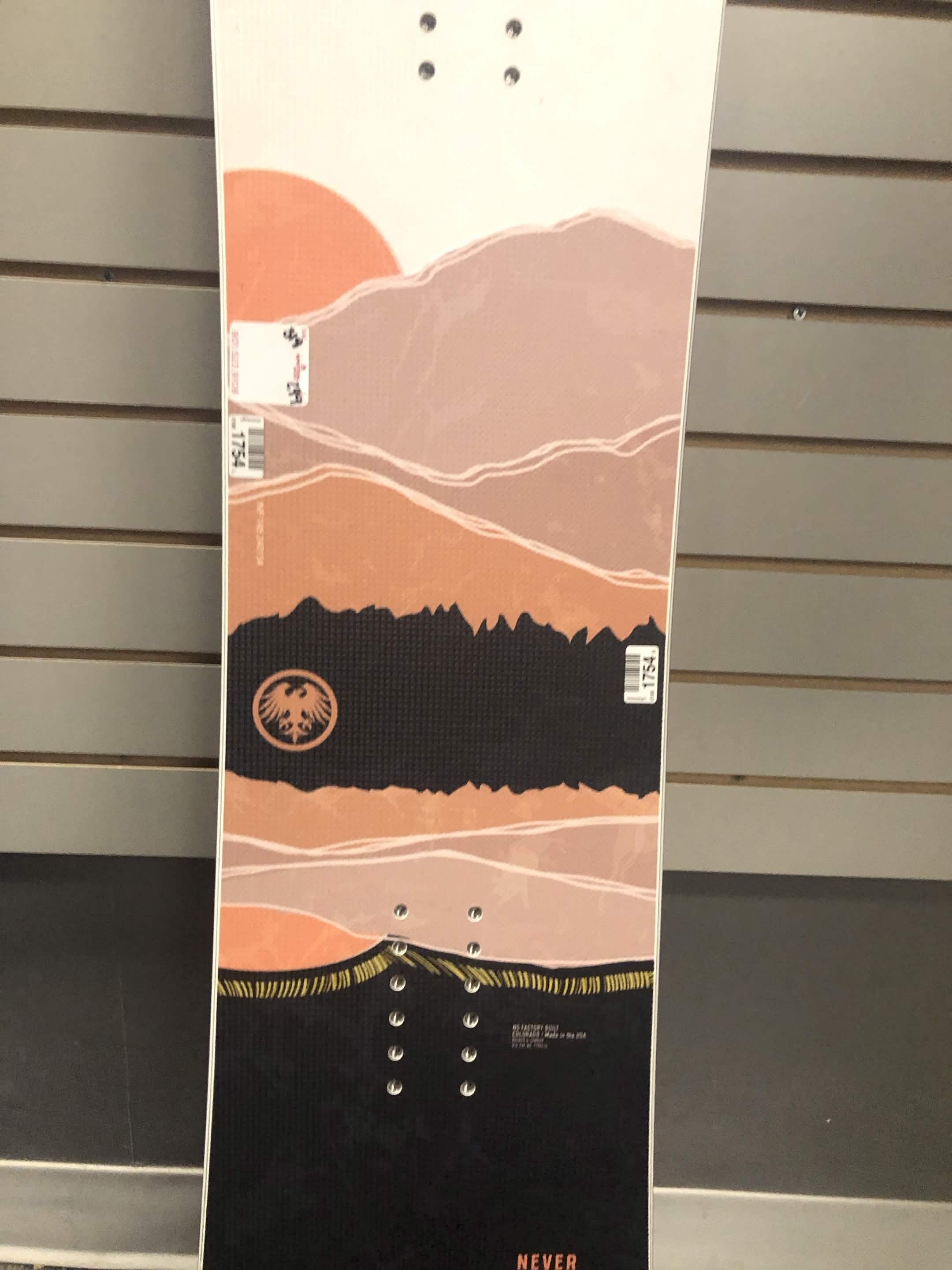 Used Never Summer Infinity Snowboard - 145CM