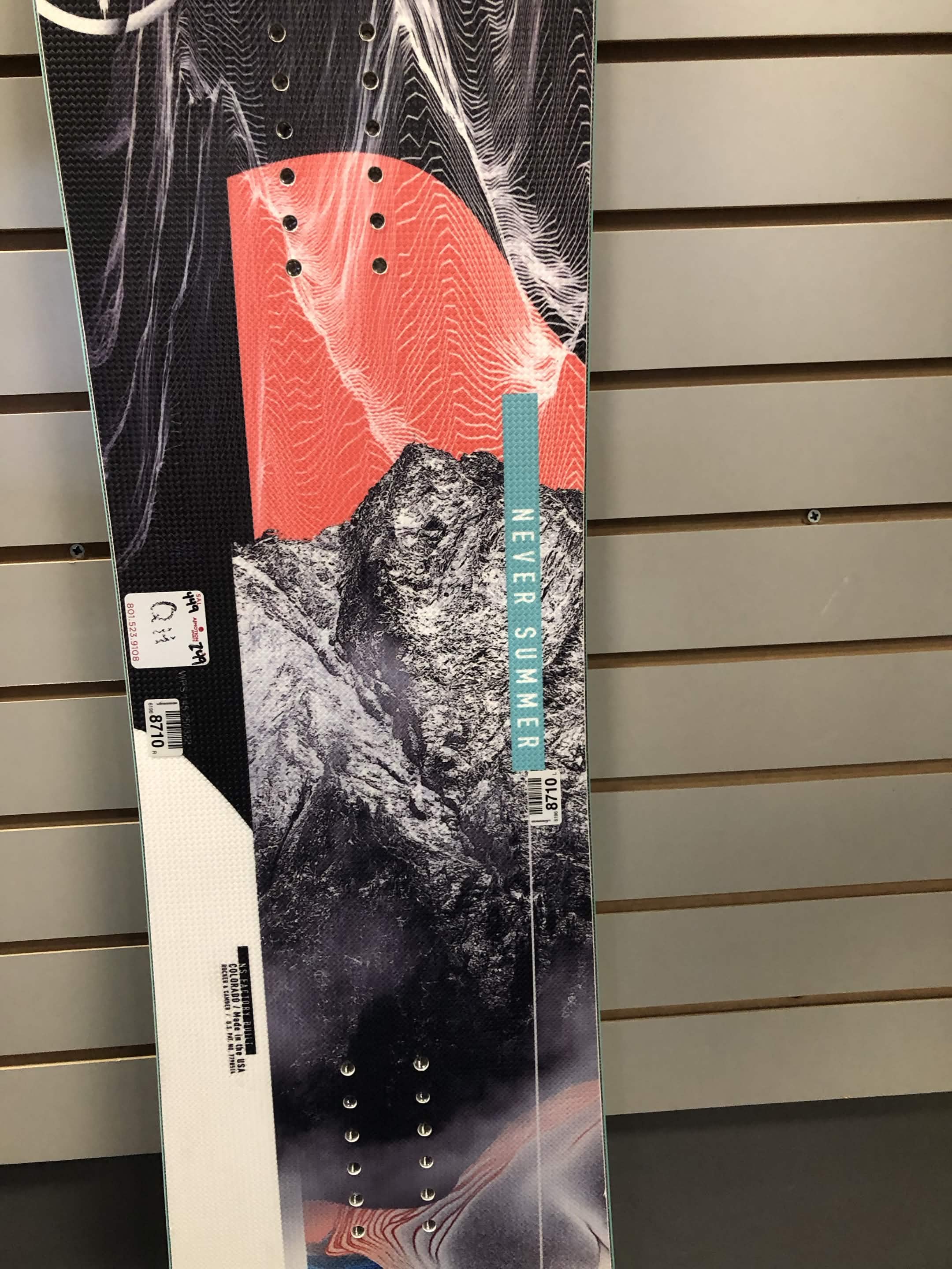 New 2025 Never Summer ProtoSynthesis 145 CM Snowboard