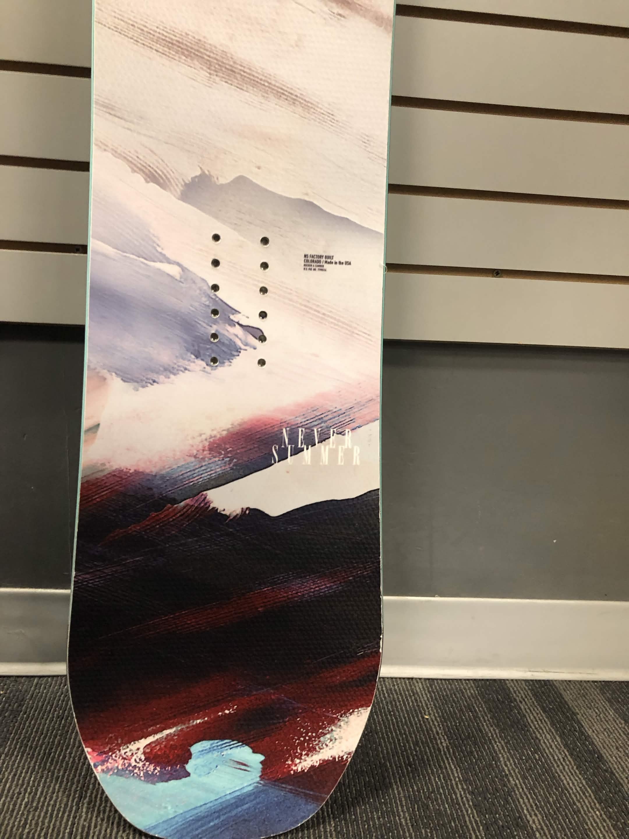 Used Never Summer Infinity Snowboard - 151CM