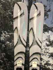 New Salomon QST 100 Skis w/ Salomon NR M10 GW Demo Binding- 156cm