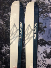 Used 2025 Salomon QST Echo Skis - 173cm w/ adjustable Salomon Strive 13 Bindings